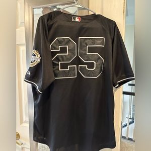 Mark Tiexeira Black Yankees Jersey